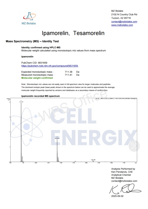 Ipamorelin / CJC-1295 4/6mg Blend | No Dac - Image 6